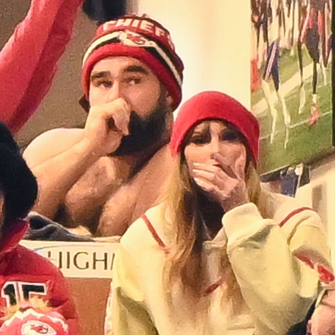 Brittany Mahomes, Jason Kelce, Taylor Swift, Chiefs Game, 2024